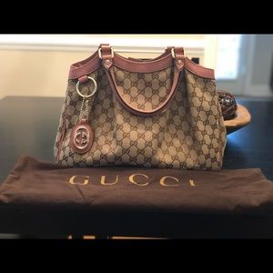 Authentic Gucci Medium Sukey Tote